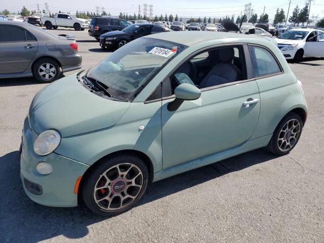 2012 Fiat 500 Sport