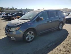 Salvage cars for sale at Martinez, CA auction: 2011 Honda Odyssey Touring