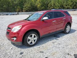 Chevrolet Equinox ltz salvage cars for sale: 2014 Chevrolet Equinox LTZ