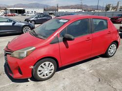 Toyota Yaris salvage cars for sale: 2015 Toyota Yaris