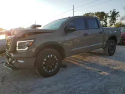 Nissan salvage cars for sale: 2021 Nissan Titan SV