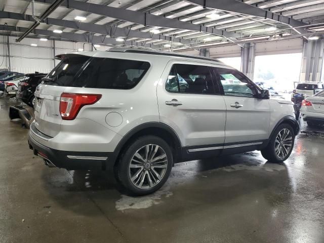 2018 Ford Explorer Platinum