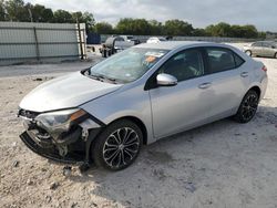 Salvage cars for sale at New Braunfels, TX auction: 2016 Toyota Corolla L