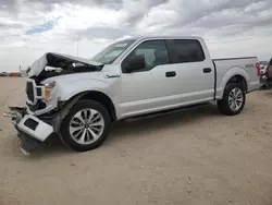 Ford salvage cars for sale: 2018 Ford F150 Supercrew