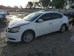 Salvage cars for sale at Tifton, GA auction: 2015 Nissan Sentra S