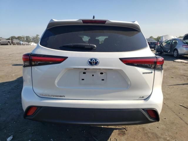 2023 Toyota Highlander Hybrid LE