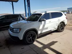 Volkswagen salvage cars for sale: 2019 Volkswagen Atlas SE