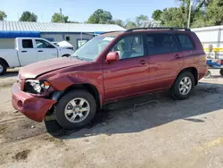 Salvage cars for sale at Wichita, KS auction: 2004 Toyota Highlander