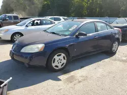 Salvage cars for sale at Glassboro, NJ auction: 2008 Pontiac G6 Value Leader