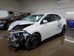 Salvage cars for sale at Elgin, IL auction: 2018 Toyota Corolla LE ECO