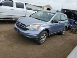 Salvage cars for sale at Brighton, CO auction: 2010 Honda CR-V LX