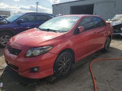 Salvage cars for sale at Chicago Heights, IL auction: 2010 Toyota Corolla Base