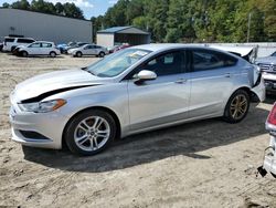 Salvage cars for sale at auction: 2018 Ford Fusion SE