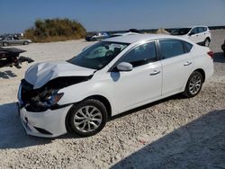 Salvage cars for sale at Taylor, TX auction: 2019 Nissan Sentra S