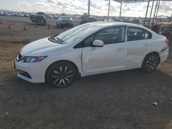 Salvage cars for sale at San Diego, CA auction: 2015 Honda Civic EXL