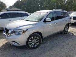 Salvage cars for sale at Seaford, DE auction: 2015 Nissan Pathfinder S