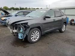 Salvage cars for sale at Pennsburg, PA auction: 2017 Jeep Cherokee Limited