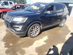 Salvage cars for sale at Shreveport, LA auction: 2017 Ford Explorer Limited