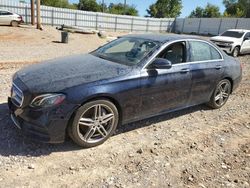 Salvage cars for sale at Oklahoma City, OK auction: 2017 Mercedes-Benz E 300