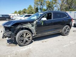 Salvage cars for sale at Bridgeton, MO auction: 2019 Volvo XC60 T6 R-Design