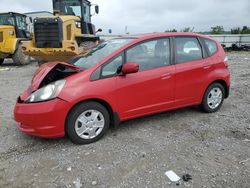 Salvage cars for sale at Earlington, KY auction: 2013 Honda FIT