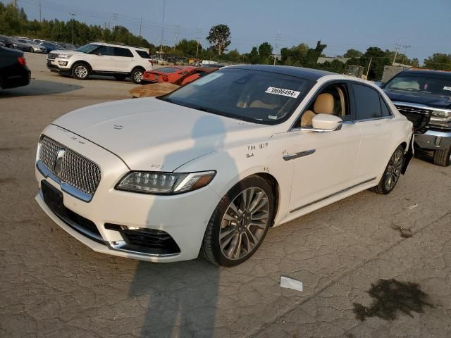 2017 Lincoln Continental Reserve