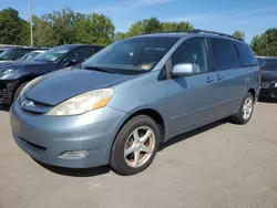 Salvage cars for sale at Marlboro, NY auction: 2006 Toyota Sienna XLE