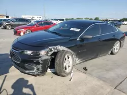 Chevrolet salvage cars for sale: 2018 Chevrolet Malibu LS