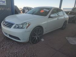 Salvage cars for sale at Phoenix, AZ auction: 2007 Infiniti M35 Base