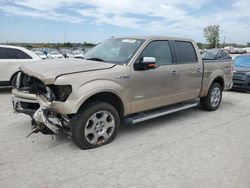 Salvage cars for sale at Kansas City, KS auction: 2011 Ford F150 Supercrew