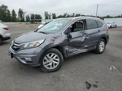 Salvage cars for sale at Portland, OR auction: 2015 Honda CR-V EXL