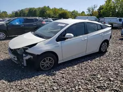 Salvage cars for sale at Chalfont, PA auction: 2017 Toyota Prius