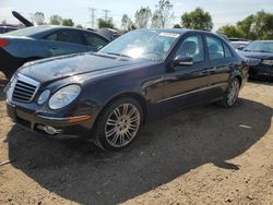 Salvage cars for sale at Elgin, IL auction: 2007 Mercedes-Benz E 550 4matic