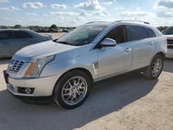 Salvage cars for sale at San Antonio, TX auction: 2014 Cadillac SRX Premium Collection