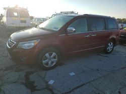 Salvage cars for sale at Indianapolis, IN auction: 2014 Volkswagen Routan SEL Premium