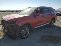 Salvage cars for sale at San Diego, CA auction: 2019 Hyundai Santa FE SEL