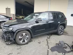 Salvage cars for sale at Exeter, RI auction: 2023 Jeep Grand Cherokee Limited 4XE