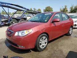 Salvage cars for sale from Copart Bridgeton, MO: 2010 Hyundai Elantra Blue