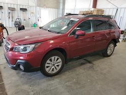 Salvage cars for sale at Mcfarland, WI auction: 2018 Subaru Outback 2.5I Premium