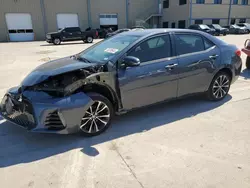 Salvage cars for sale at Wilmer, TX auction: 2018 Toyota Corolla L