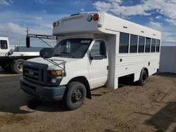 Salvage trucks for sale at Brighton, CO auction: 2008 Ford Econoline E450 Super Duty Cutaway Van