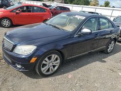 Mercedes-Benz salvage cars for sale: 2008 Mercedes-Benz C 300 4matic