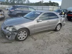 Salvage cars for sale at China Grove, NC auction: 2006 Mercedes-Benz C 280