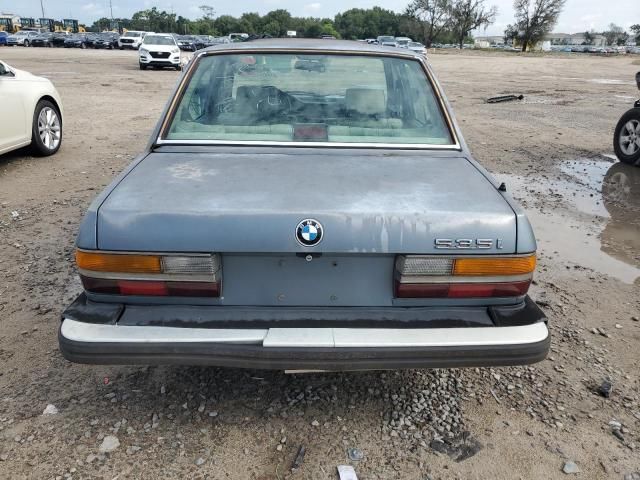 1987 BMW 535 I Automatic