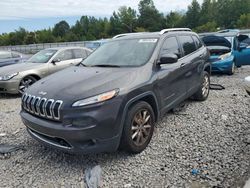 Jeep salvage cars for sale: 2014 Jeep Cherokee Limited