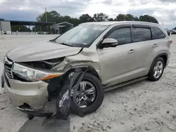 Salvage cars for sale at Loganville, GA auction: 2015 Toyota Highlander Limited