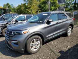 Salvage cars for sale at Marlboro, NY auction: 2021 Ford Explorer XLT