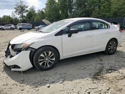 Honda salvage cars for sale: 2014 Honda Civic LX