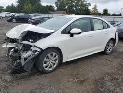 Salvage cars for sale at Finksburg, MD auction: 2020 Toyota Corolla LE