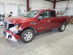 Salvage cars for sale at Billings, MT auction: 2017 Nissan Titan S